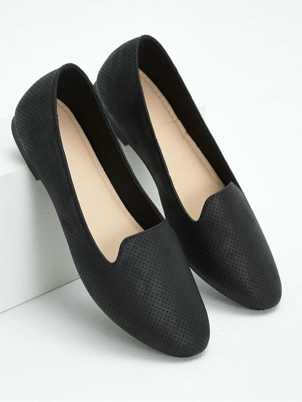 NWT Comfortable Black Ballet Flats Shoes